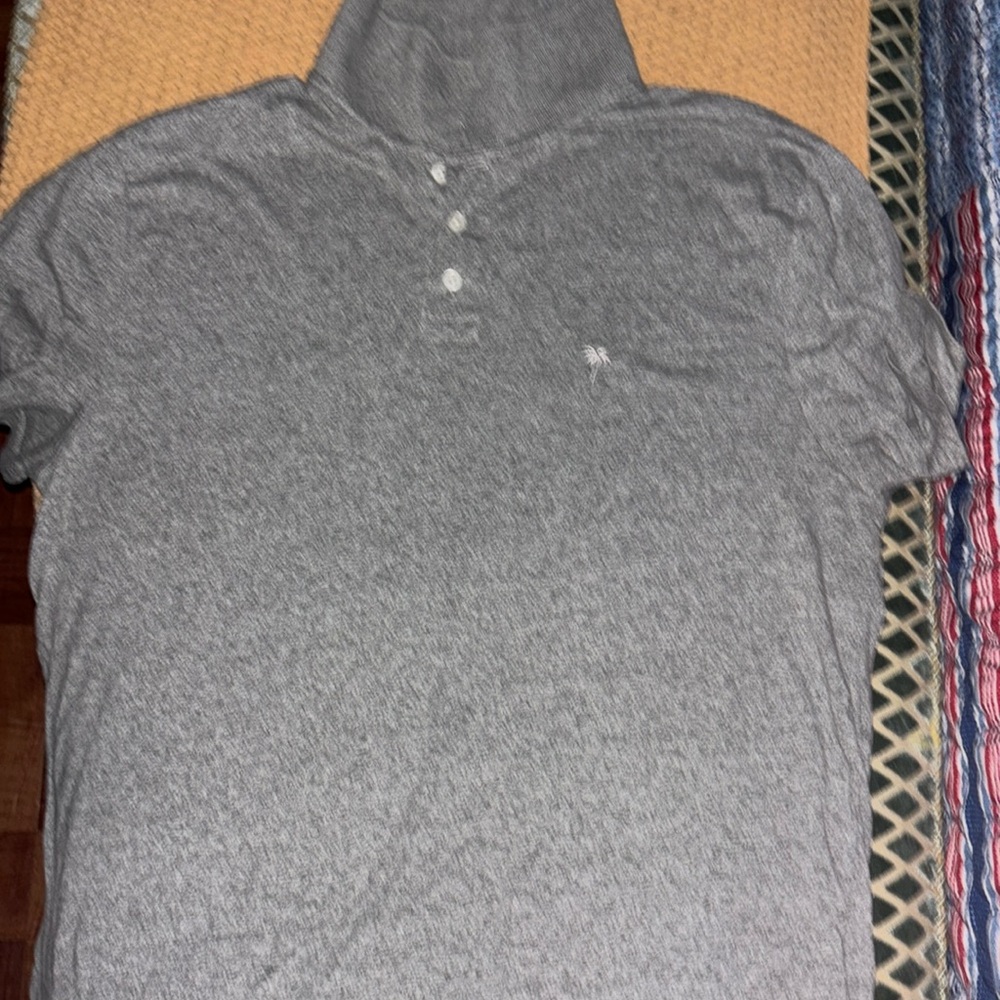 Gray Large polo